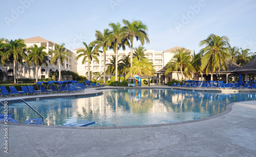 Photo: Morning by the pool Morning by the pool