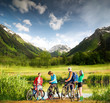 biking in mountains