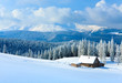winter mountain landscape