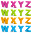 3d alphabet.