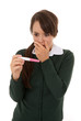 Pregnant schoolgirl