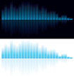 Vector illustration of digital equalizer