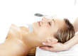 Beautiful young woman having a massage Beautiful young woman having a massage