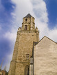 Antigua iglesia de Orbec, Normandía, Francia.
