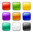 Vector glossy button icon, samples Vector glossy button icon, samples