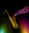 vector saxophone