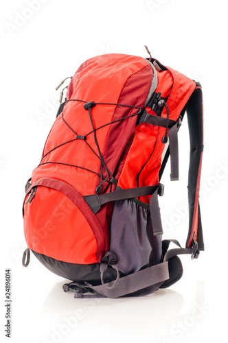 Photo: Red backpack Red backpack