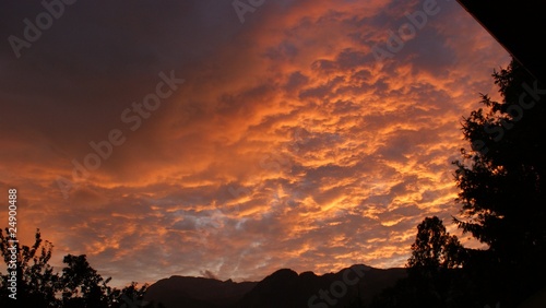 Foto: Flammender Himmel Flammender Himmel