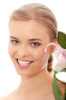 Portrait of the attractive girl Portrait of the attractive girl