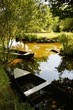 Barques dans le marais de la Grande Brière
