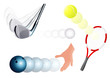 Ball kick set