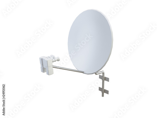 Illustration: sattelite antena sattelite antena