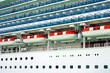 gros plan sur bateau de croisière