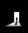 fear in dark - halloween theme