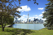 Toronto view from island