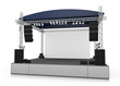 Large outdoor stage