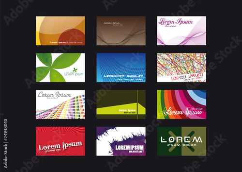 Vektor: Business Card Templates Business Card Templates