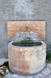 stone fountain