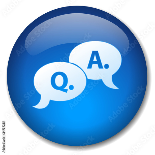 Vector: “Q & A” Web Button (questions answers faqs sos help assistance) “Q & A” Web Button (questions answers faqs sos help assistance)