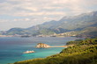 Panorama of Sveti Stefan, Montenegro