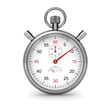 Illustration: Isolated stopwatch. Clipping path included. Isolated stopwatch. Clipping path included.