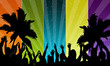Party Flyer - Publikum Silhouette Party Flyer - Publikum Silhouette