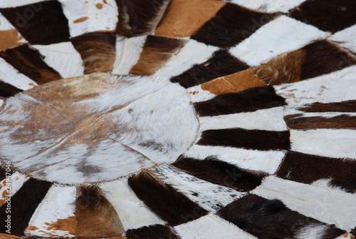 Foto: Ziegenfell-Patchwork Ziegenfell-Patchwork