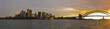 Sydney harbor large panorama