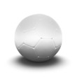 Illustration: white ball white ball
