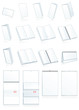 Print-press paper binding. Leaflets, booklets, calendars