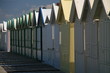 Alignement de cabines de plage Alignement de cabines de plage