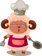 Animal sheep  cooking