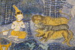 old painting, Wat Ban Lan, Ban phai, Khon Khan