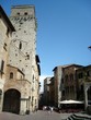 Piazza a San Giminiano