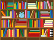 wooden bookshelf vector wooden bookshelf vector