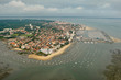 Vue aérienne d'Arcachon, gironde, 33