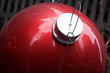 große rote Weihnachtskugel