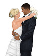 Interracial Bride and Groom Drawing Interracial Bride and Groom Drawing