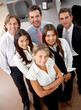 Business group at the office