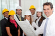 Architects at the office