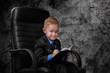 The little boy