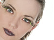 Beautiful lady closeup