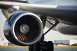 Foto: Jet engine of airplane Jet engine of airplane