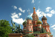Monument to Minin and Pozharsky and Saint Basil's Cathedral