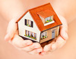 house in human hands