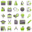 school Green Icons