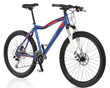 Mountain Bicycle over white background