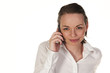 Beautiful girl speaking on the phone