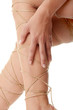 Legs pain concept