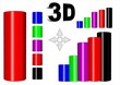 3D Vektor-Säulen